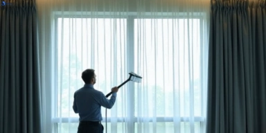 Commercial drapes cleaning service potts-hill-nsw hotels offices